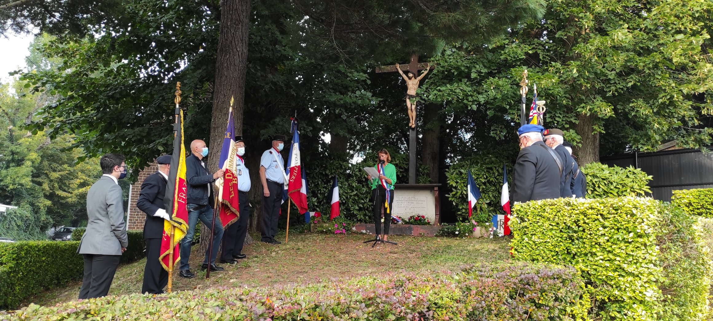 Commémoration de la Libération des villes de Neuville-en-Ferrain et Halluin