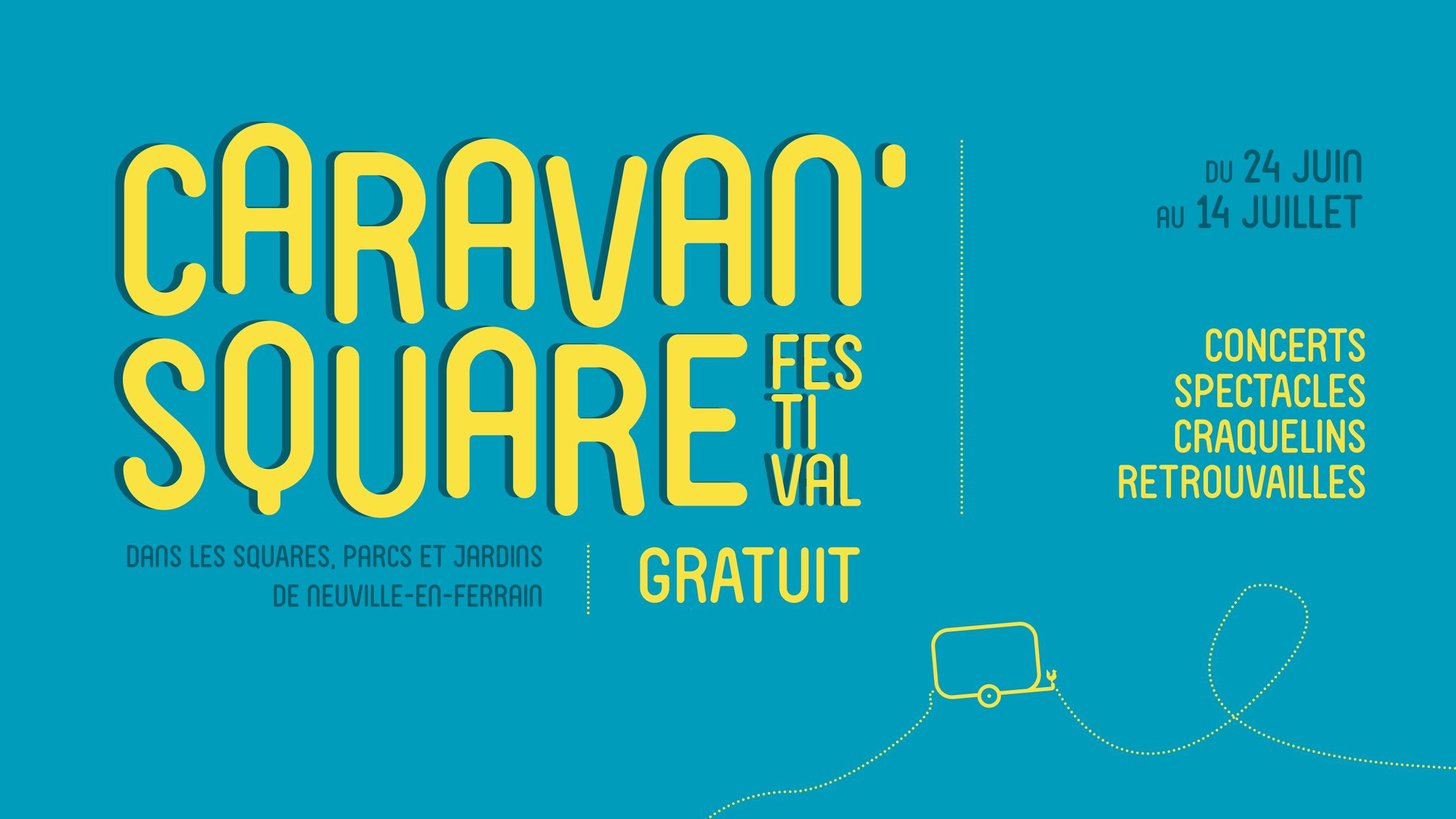 En route pour le Caravan’square festival !