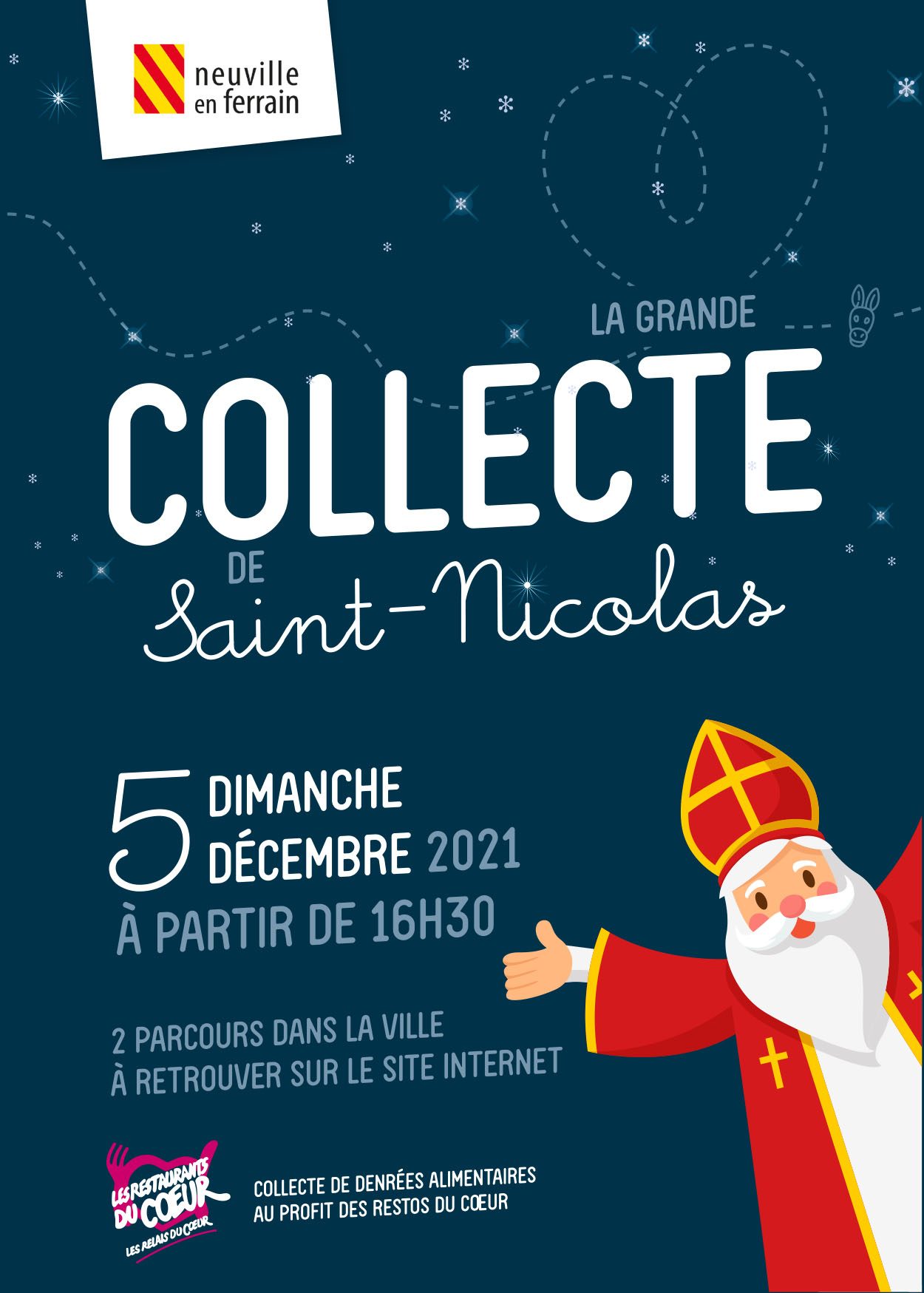 Saint-Nicolas fait sa grande collecte solidaire