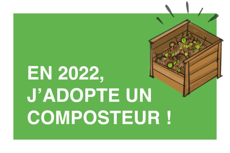 En 2022, j’adopte un composteur !