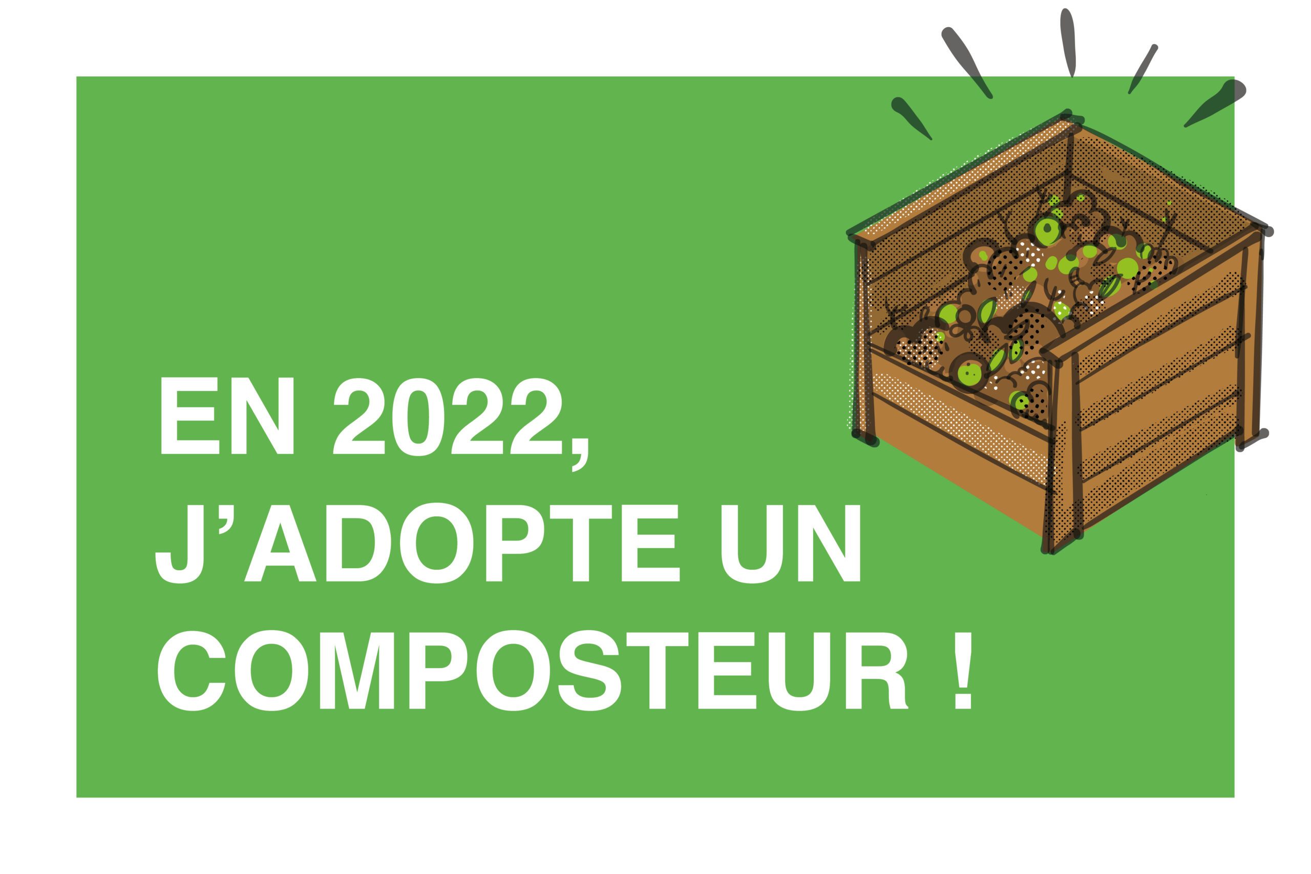 En 2022, j’adopte un composteur !