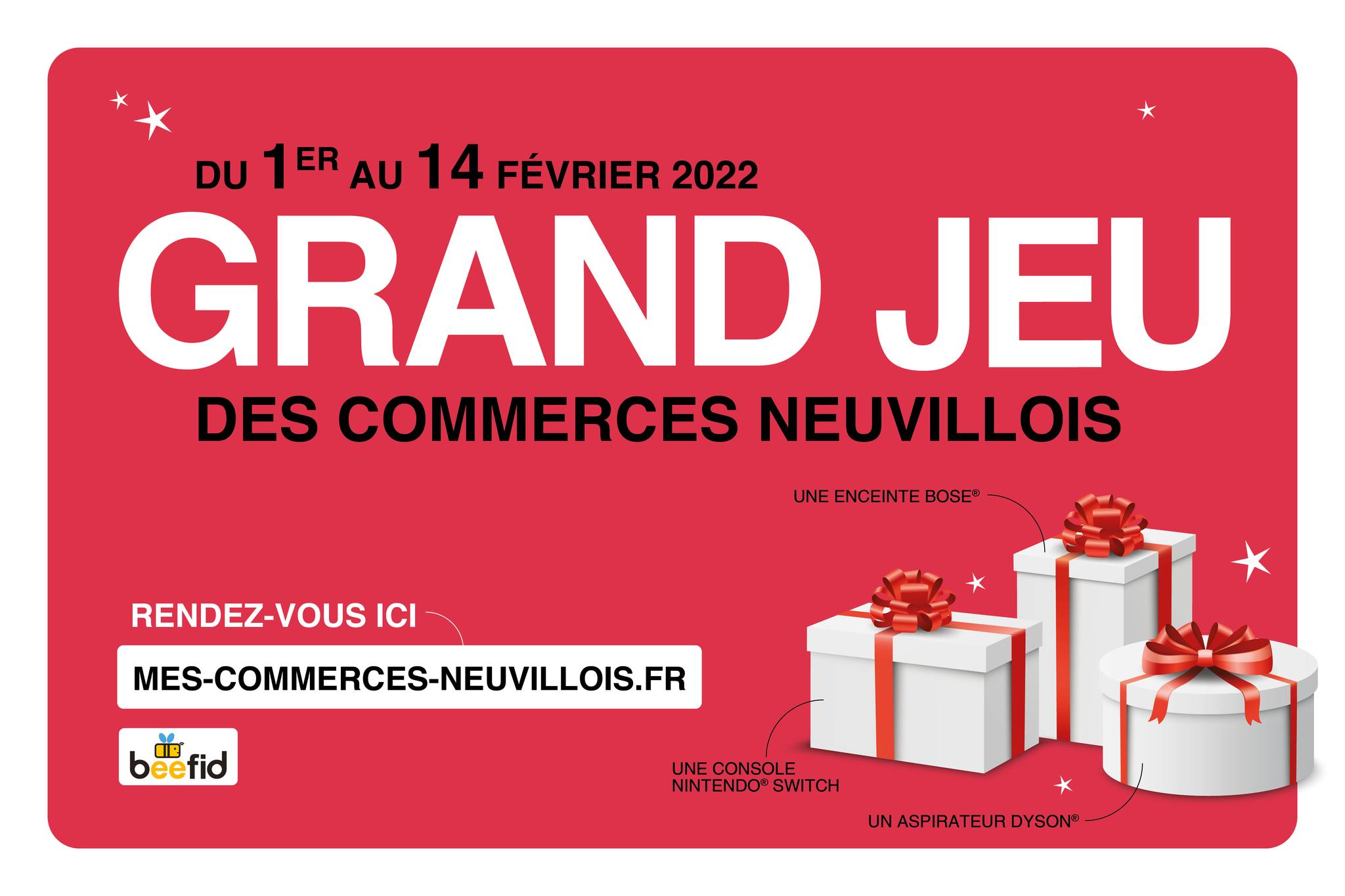 Un grand jeu concours pour encourager le commerce local