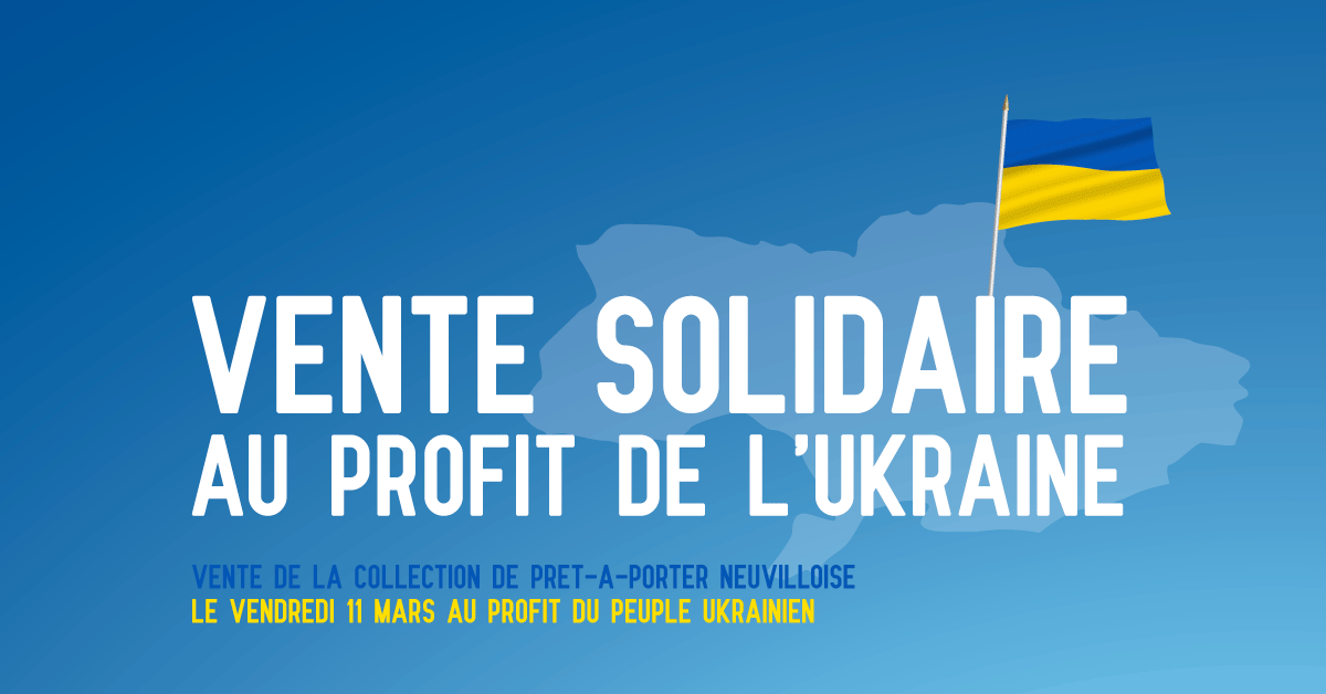 Vente solidaire au profit de l’Ukraine