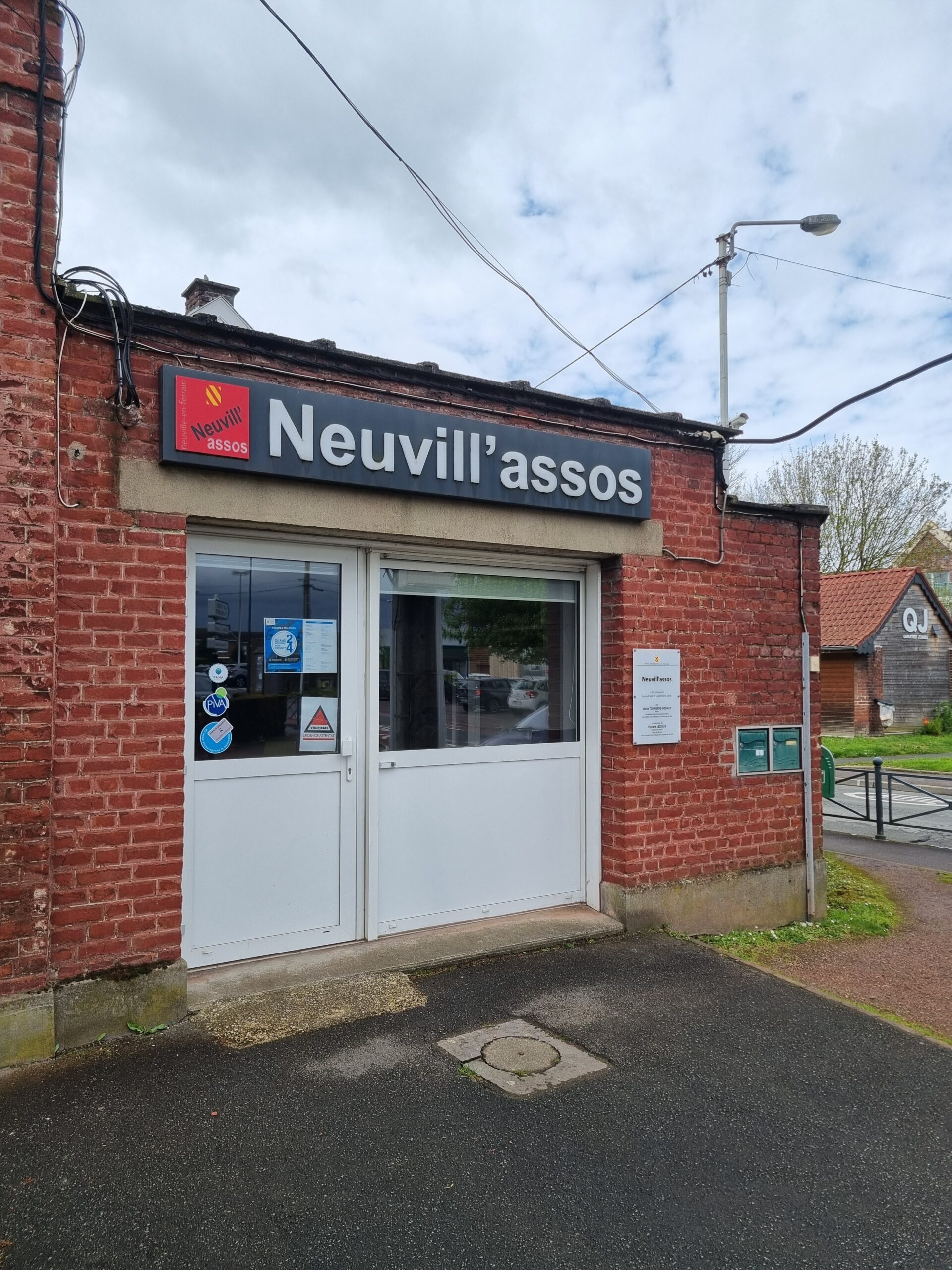 Le CCAS s’installe (temporairement)<br>dans les locaux de Neuvill’assos