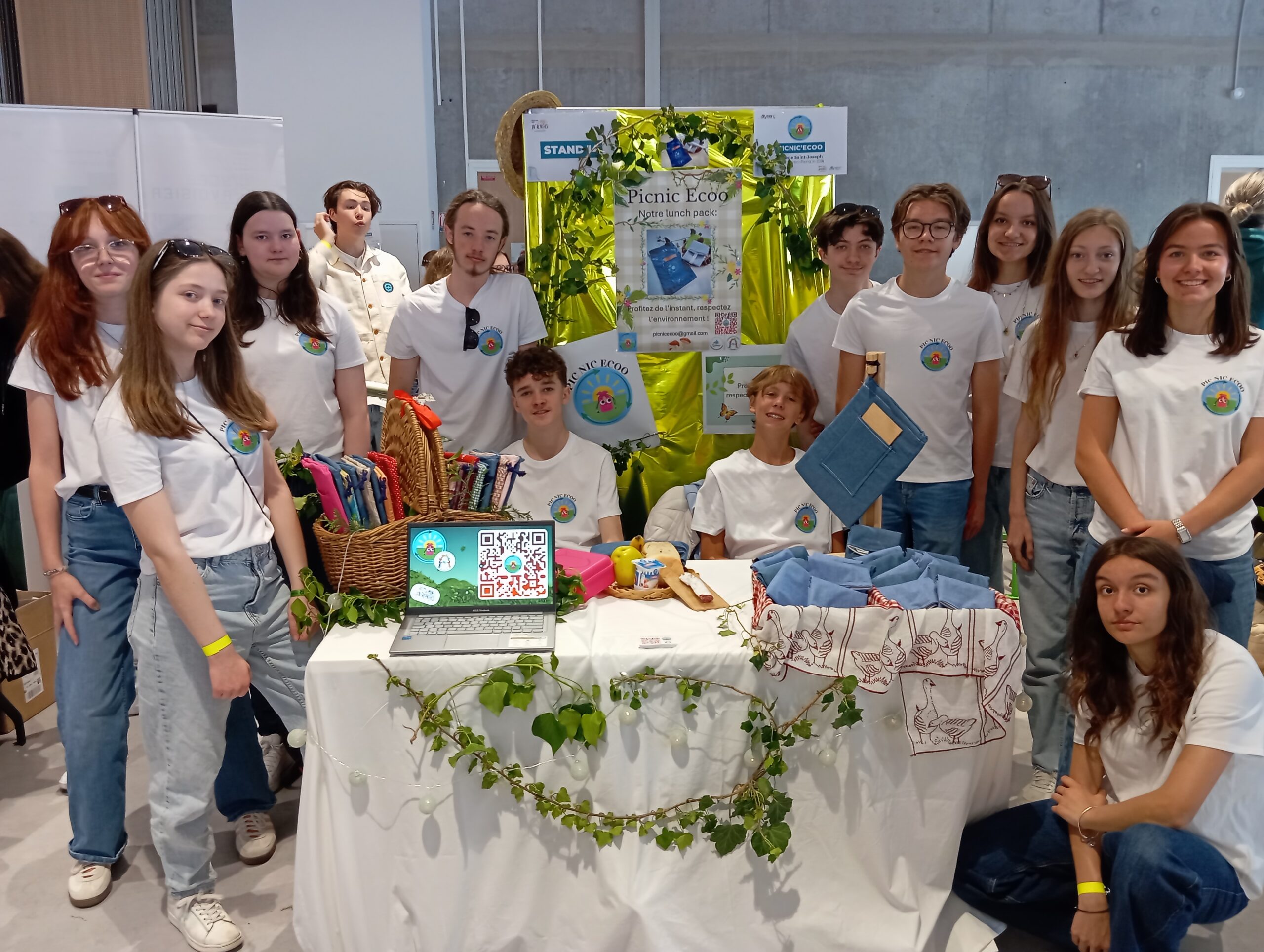La mini-entreprise Picnic Ecoo des collégiens de Saint-Jo’ récompensée !