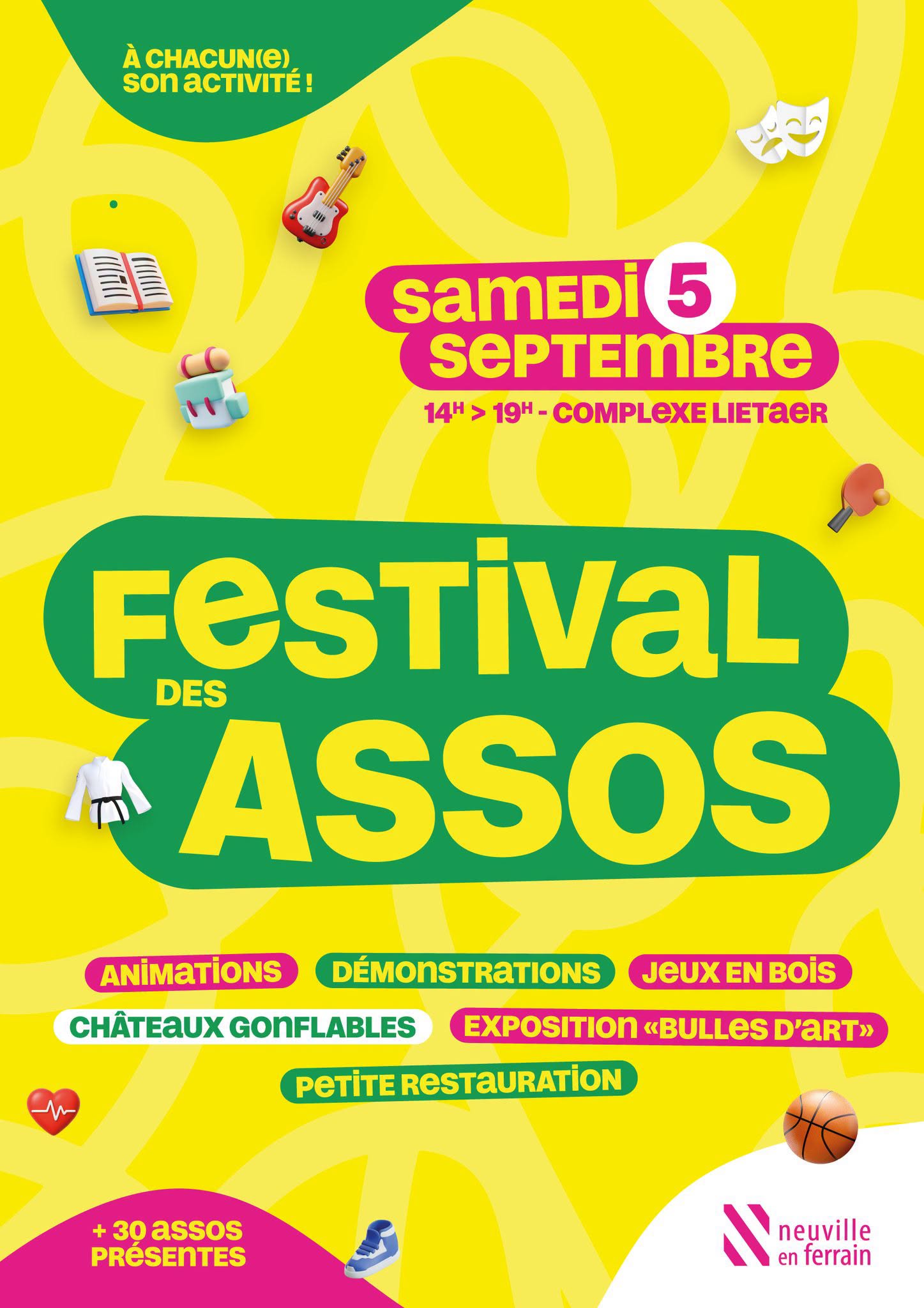 Rendez-vous le 5 septembre au Festival des Assos