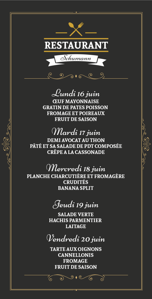 Menu 1606-2006